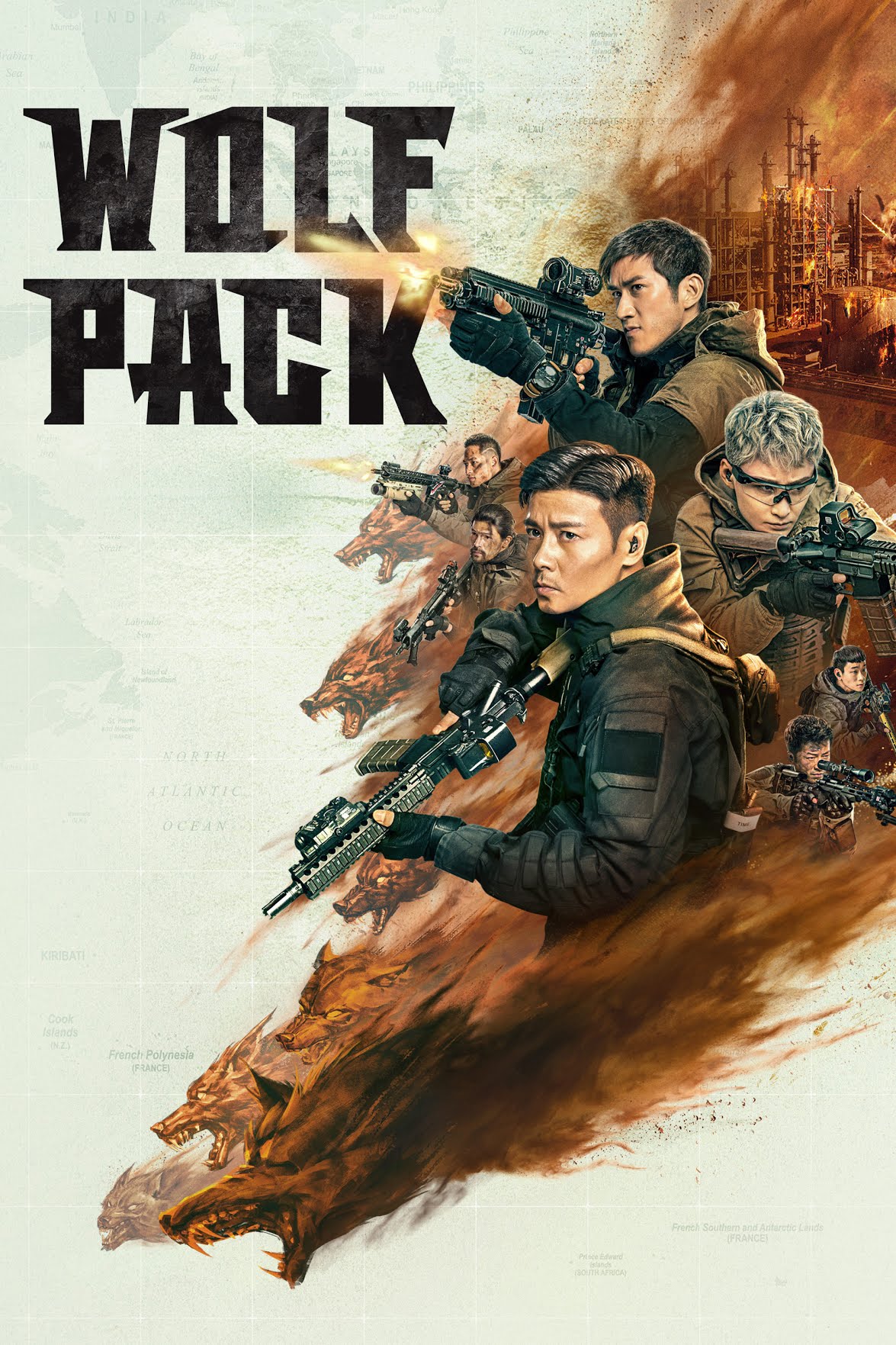 Wolf Pack Movie Poster 2022 – Chinese Action Film