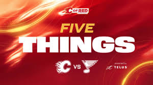 Flames vs. Blues: Home Opener Preview