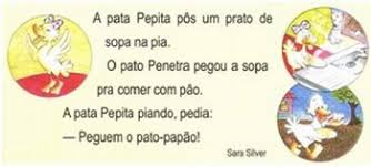 Resultado de imagem para fotos de trava línguas