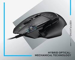 Imagen de los interruptores Logitech G502 X LIGHTFORCE