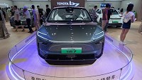 Global And Local Carmakers Clash In China: Toyota Rolls Out bZ7, Xpeng Bets On Extended Range, Nio Builds Buzz For ES8