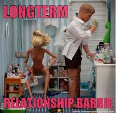 Longterm Relationship Barbie and Ken…. | Womens &amp; Mens Humor via Relatably.com