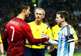 Hasil gambar untuk Foto Ronaldo dan Messi