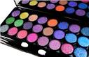 Elegant 100 Piece Glitter Eyeshadow Makeup kit in Black Palette