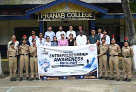 Pranab College hosts entrepreneurship awareness programme in Dimapur, focusing on government support and financial opportunities for students