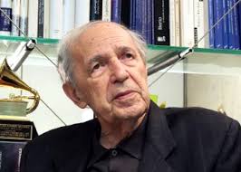 In his IRCAM office in Paris, French composer and conductor Pierre Boulez received the ICMA trophy for the CD set &#39;Ballets Russes&#39; on Melodiya. - Boulez0