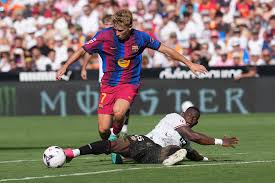 Fermin shines for Barcelona in thumping win at Valencia