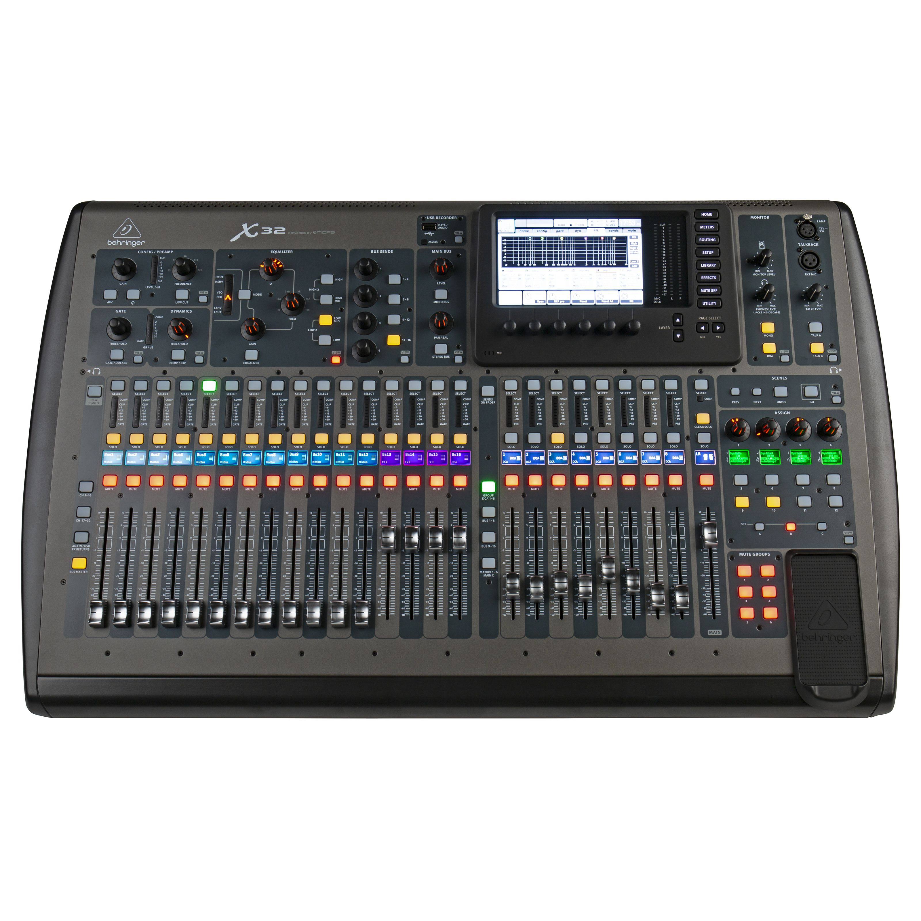 Behringer X32 Digital 32-Channel Mixer Console