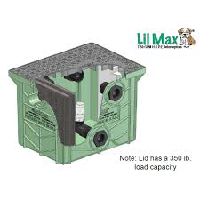 MIFAB Lil-10-O 10 GPM HDPE Oil Interceptor 6.1 Gallon ...