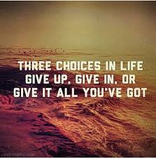 Three Choices In Life choices give quote life quote life quotes ... via Relatably.com