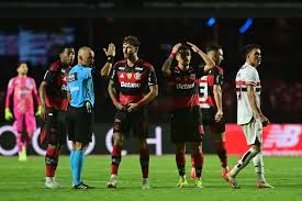 Ex-árbitros divergem sobre possível pênalti para o Fla contra o São Paulo
