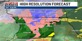 Chicago: Pluie et neige ce weekend! Préparez-vous au froid glacial!