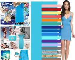 Imagen de Azul claro color for clothes
