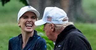 Donald Trump and Natalie Harp