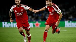 Arteta lauds in-form Odegaard as 'remarkable' Arsenal edge Napoli