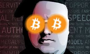 Resultado de imagem para Kim Dotcom e bitcoin