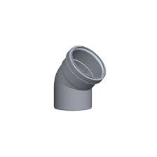 Centrotherm ISELS0845 8" X 45° Zero Radius Elbow - 24hr Supply