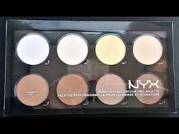 Image result for nyx highlight and contour pro palette