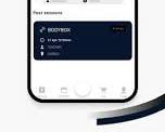 Gambar GoBox app on a smartphone
