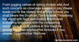 Christopher Marlowe quotes: top famous quotes and sayings from ... via Relatably.com