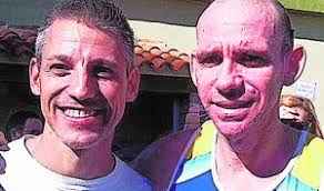 El Garbí de Gandia obtiene dos podios en el Nacional de Veteranos de Zaragoza. Los deportistas José Juan Madueño y Miguel Velo. :: LP - 13898980