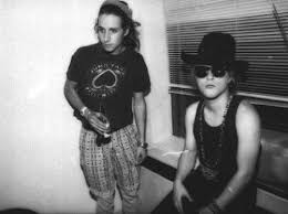 Stone Gossard and Andrew Wood | Rare Photos of Music Celebrities 5 ... via Relatably.com