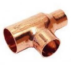 Tee Reducida de Cobre 1-1/4X3/4X1-1/4 | Ferremobil.com