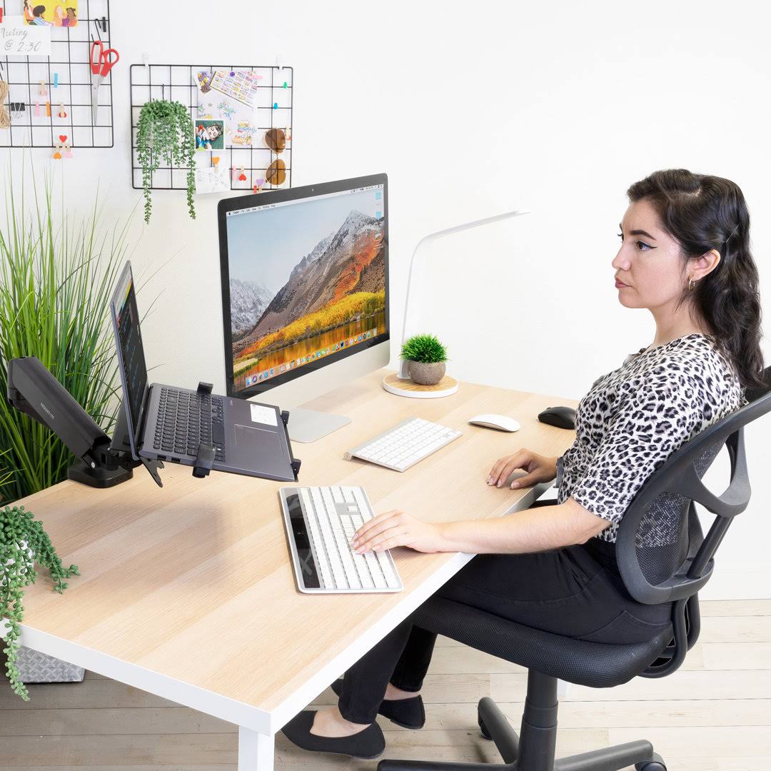 Mount-It! Adjustable Laptop Desk Mount