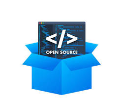 free and open source software concept illustration royalty free, AI generated
