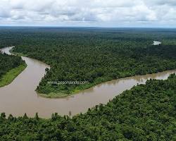 Gambar Sungai Mahakam, Kalimantan Timur