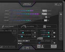 MSI Afterburner software resmi
