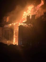 Large Fire at Parma Apartment Complex Injures Firefighters