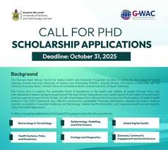 KNUST PhD Scholarships 2025: Apply Now for Fully Funded Studies!