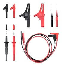 10Pcs Test Leads Kit, Double Insulated Test Lead Set ...