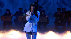 Mariah The Scientist Performs 'Burning Blue' on Kimmel