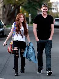 Image result for Miley Cyrus & Liam Hemsworth
