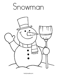 Image result for coloring book snowmen