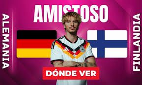 ¿A qué hora juega Alemania vs. Finlandia? Dónde ver EN VIVO partido Amistoso 2026 HOY