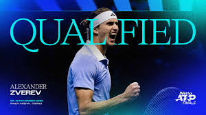Zverev Joins Alcaraz, Sinner & Djokovic in ATP Finals