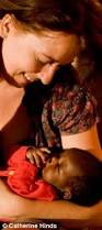 Lucy Buck and baby. The Malaika Centre takes children from newborn up to two years old - article-2165958-133B87AF000005DC-575_196x440