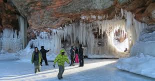 Image result for apostle islands ice caves photos