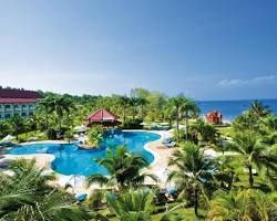 The expansive private beach at Sokha Beach Resort, Sihanoukville