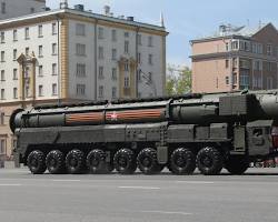Image of RS28 Sarmat missile