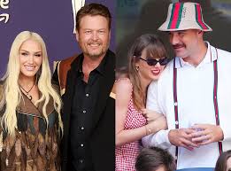 Why Blake Shelton Is Comparing Gwen Stefani Relationship to Taylor Swift 
and Travis Kelce's Romance - E! Online