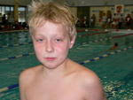Fabian Dingel schwimmt sich in den Finallauf über 100m Freistil und belegt ...