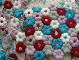 puffy flower crochet