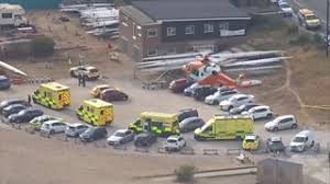 Three dead after family get into difficulty in sea near Shoreham Port — BBC