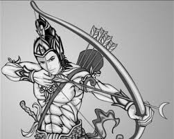Hasil gambar untuk SENJATA ARJUNA