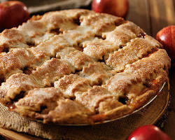Image of Freshly baked pie