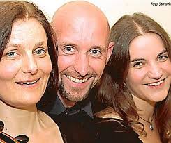 Gastieren in Schönemoor: Margarete Thyssen (links), Benjamin Faber und ...